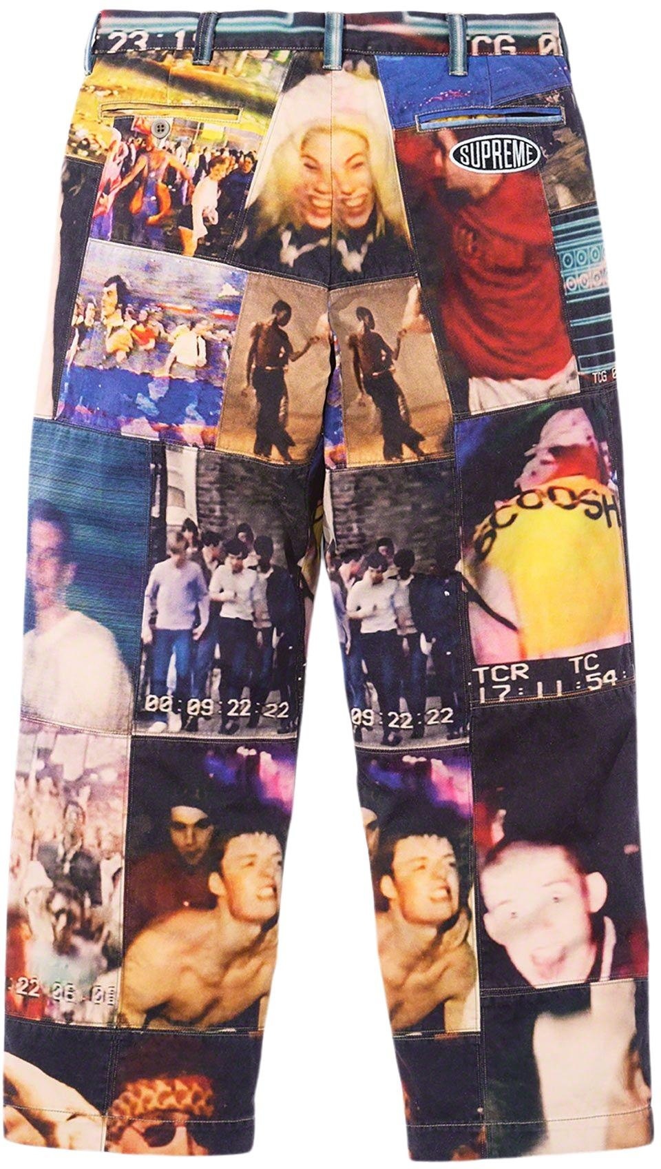 Hardcore Patchwork Loose Fit Chino Pant view 2